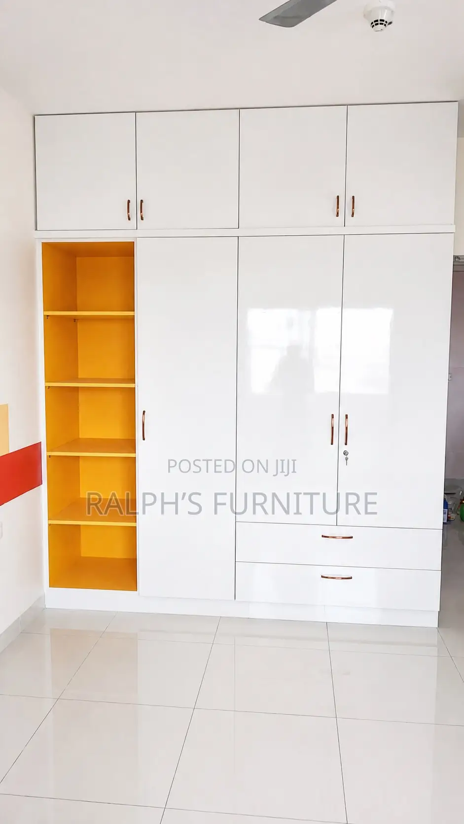Wardrobe - Premium Material, Sliding/Push Open