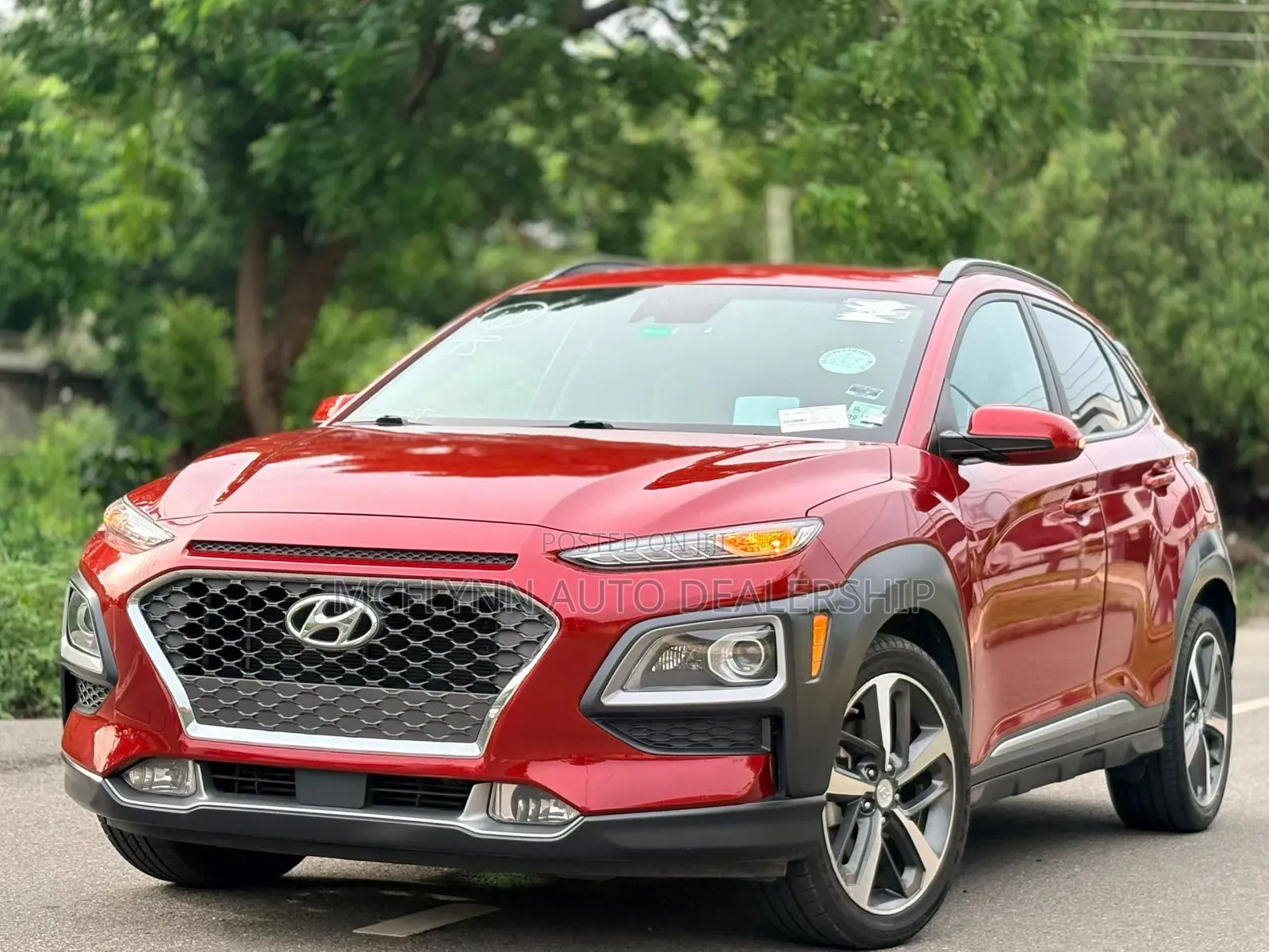 Hyundai Kona Ultimate 2021 Red