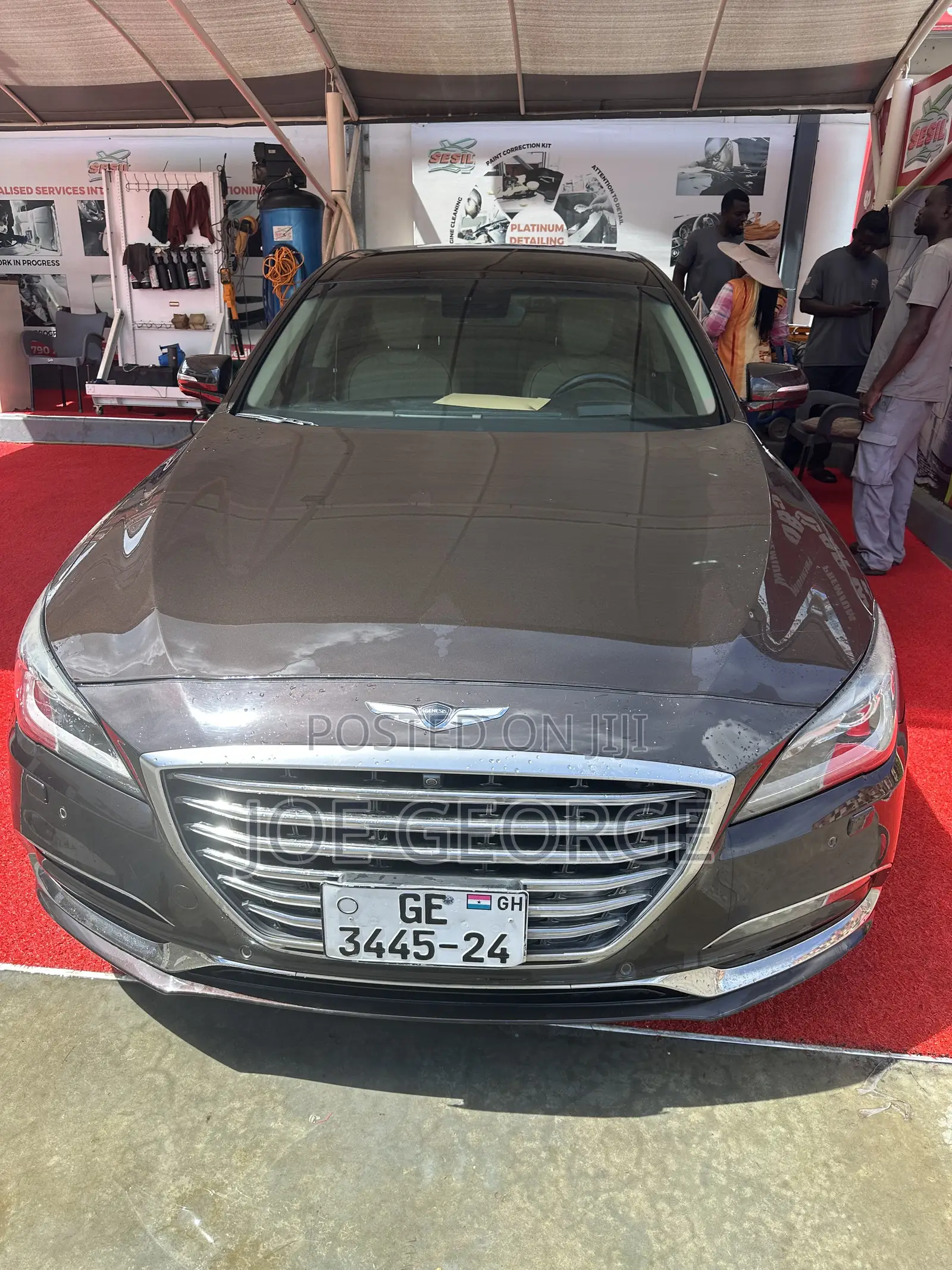 Genesis G80 3.8 2018 Brown