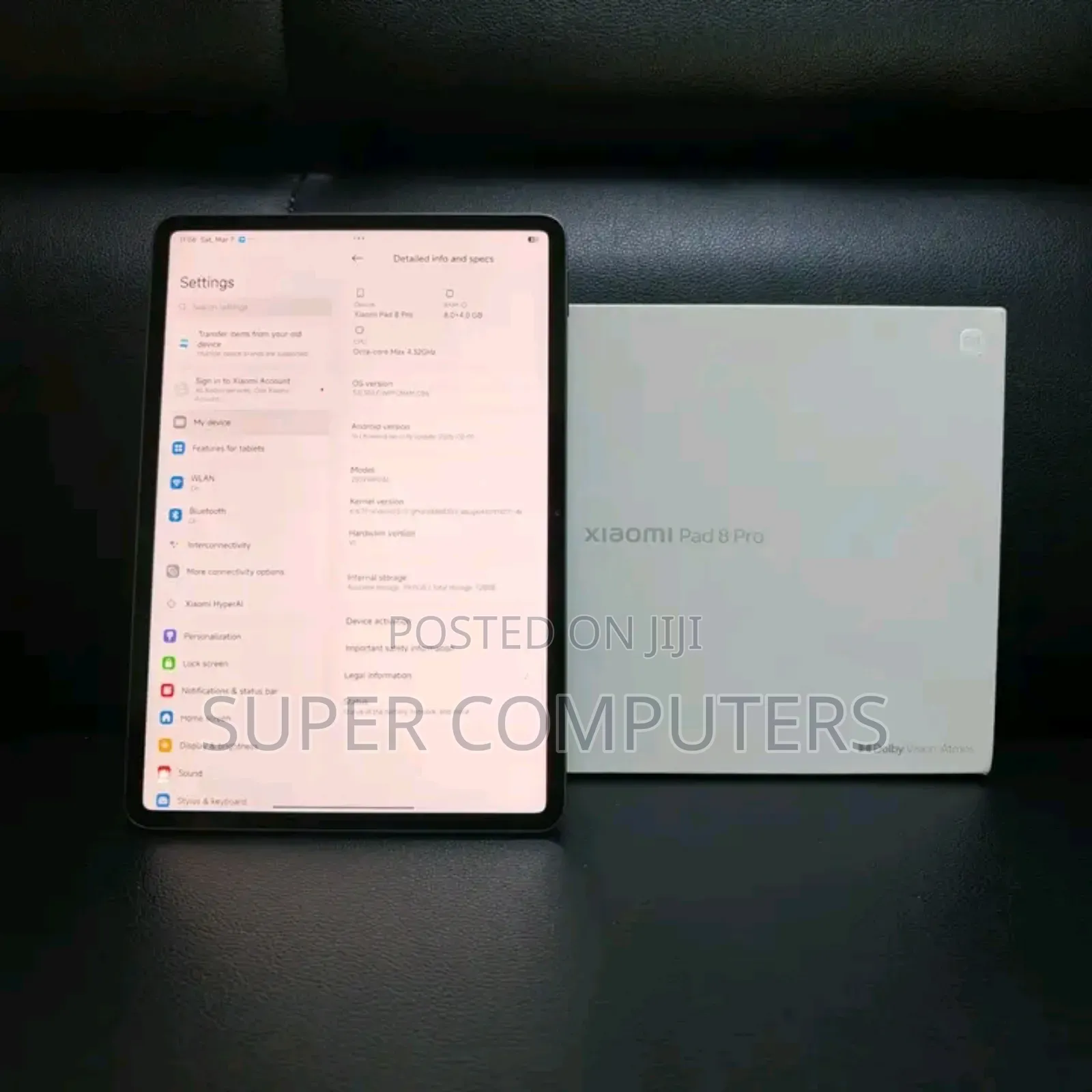 New Xiaomi Pad 7 Pro 256 GB Black
