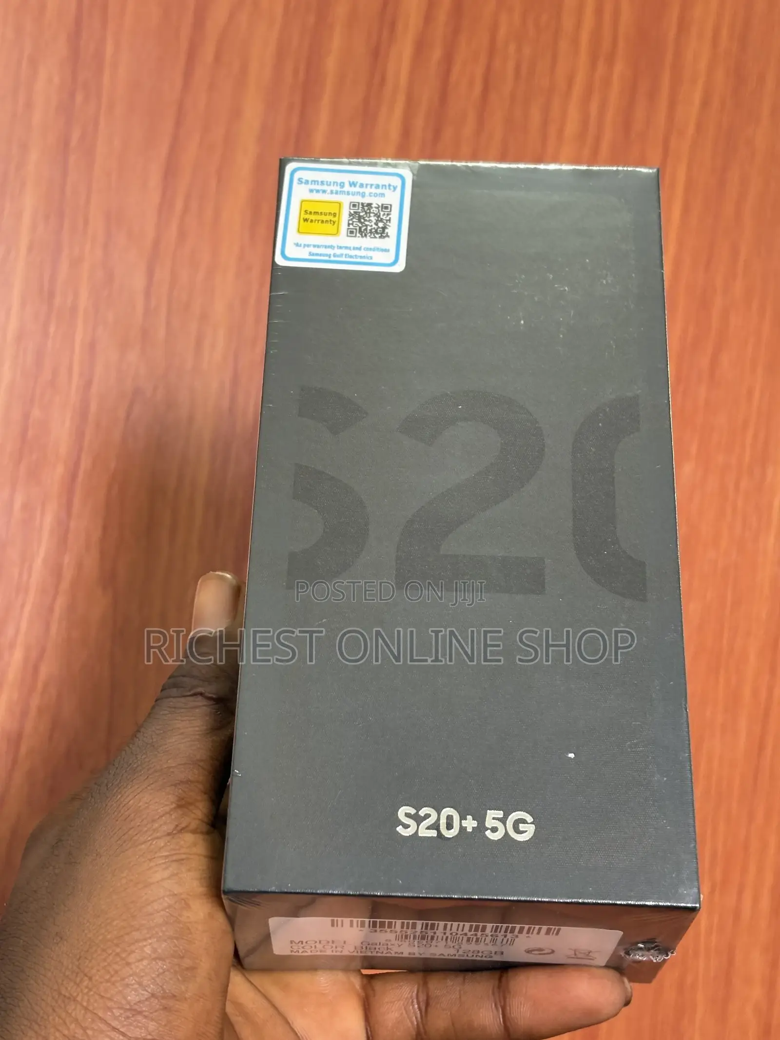 New Samsung Galaxy S20+ 5G 128 GB Black