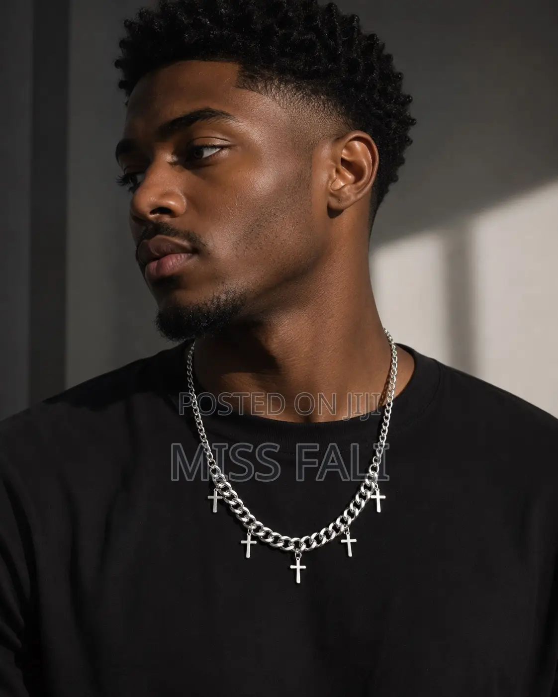 Cross Dominion Chain Necklace