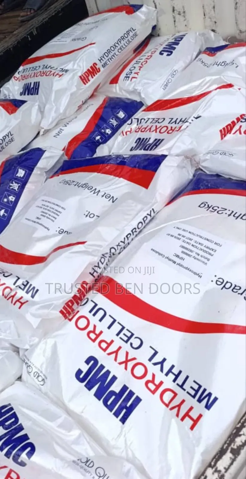 25kg HPMC Tile Chemical for Tiling Works