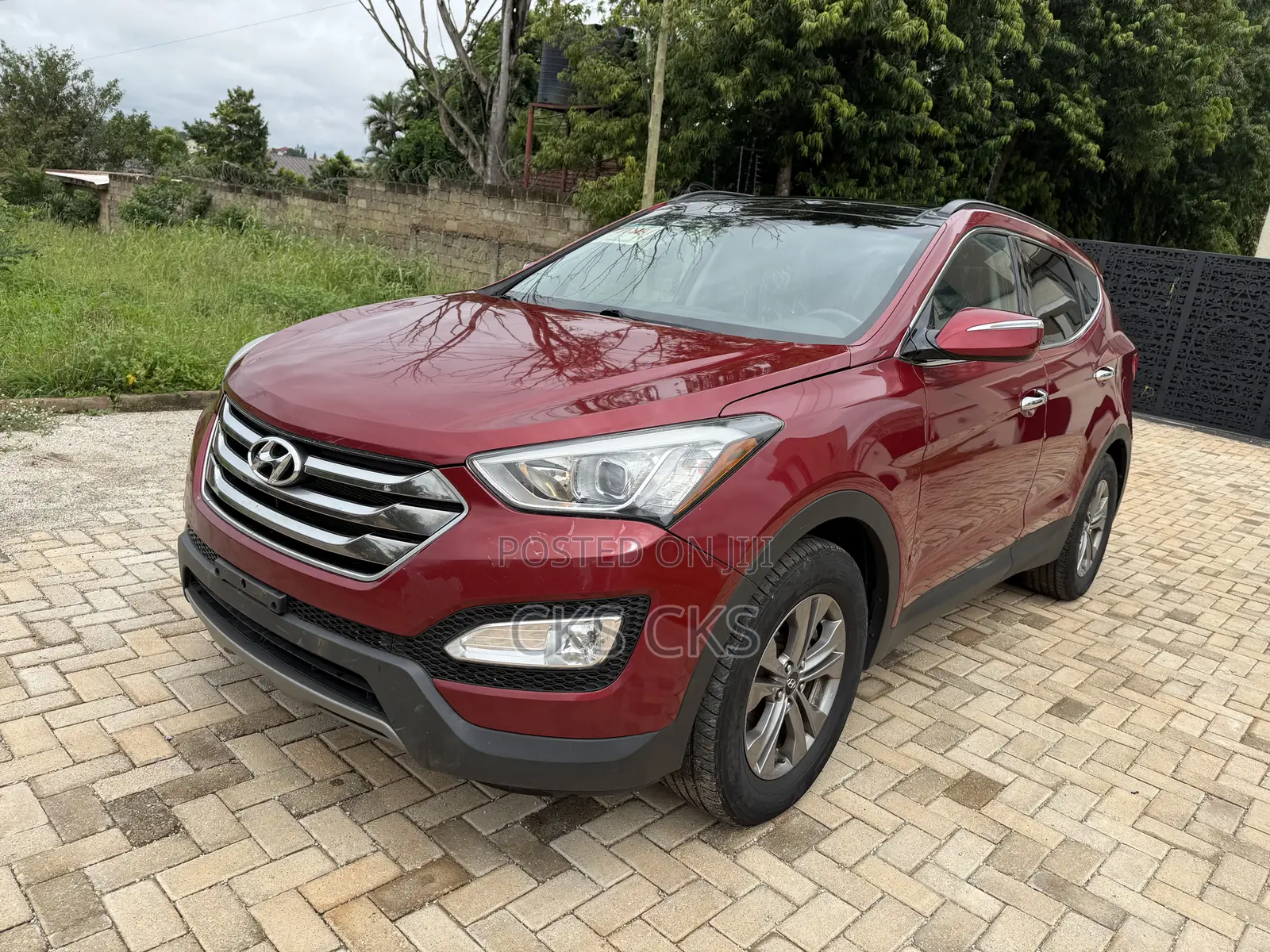 Hyundai Santa Fe 2016 Burgundy