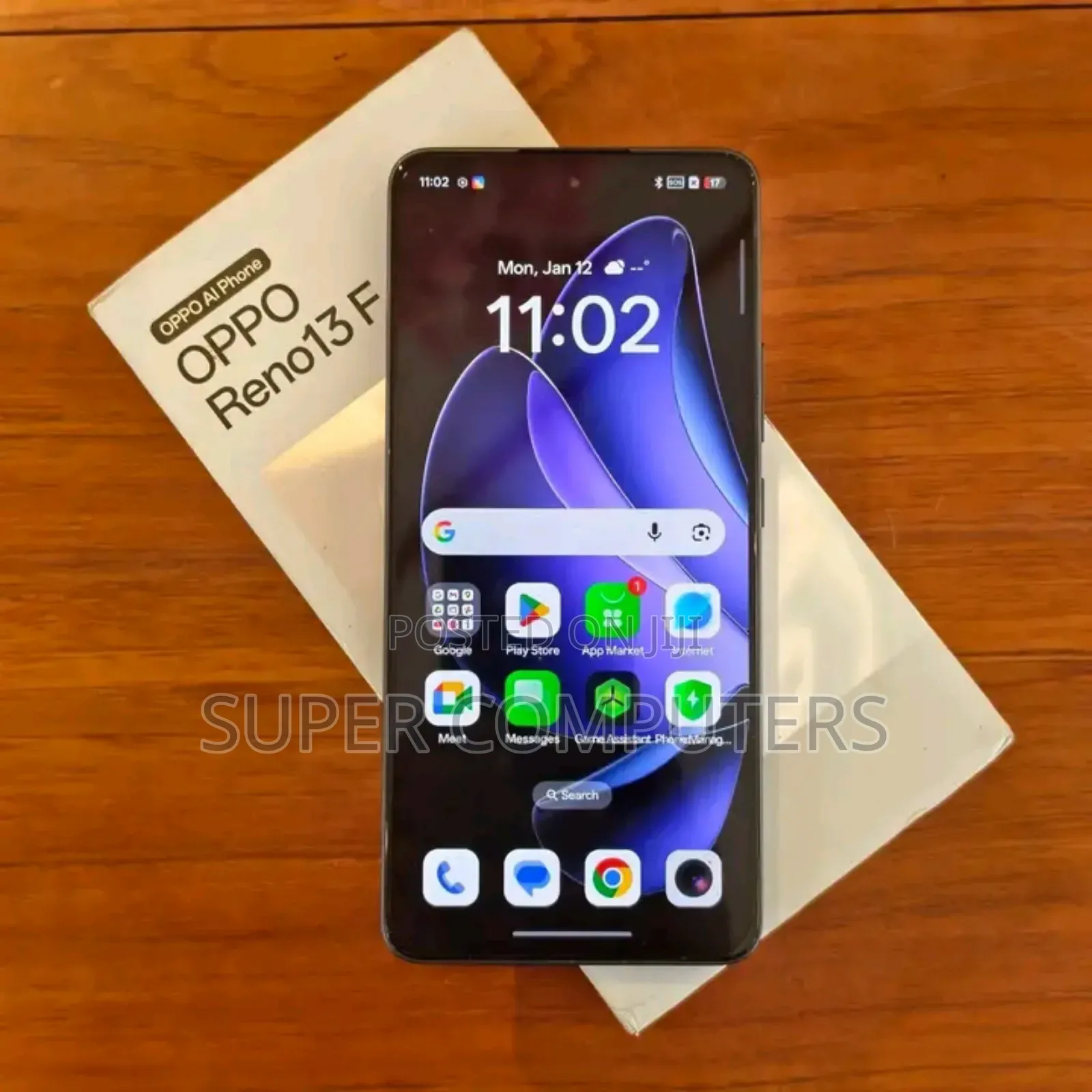 New Oppo Reno13 F 256 GB Black