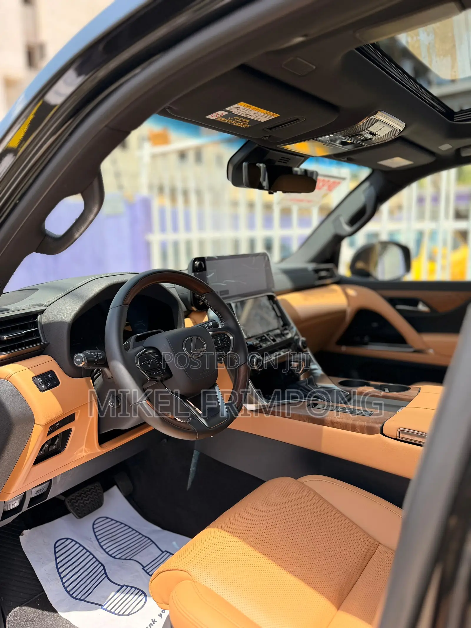New Lexus LX 500d 2026 Black