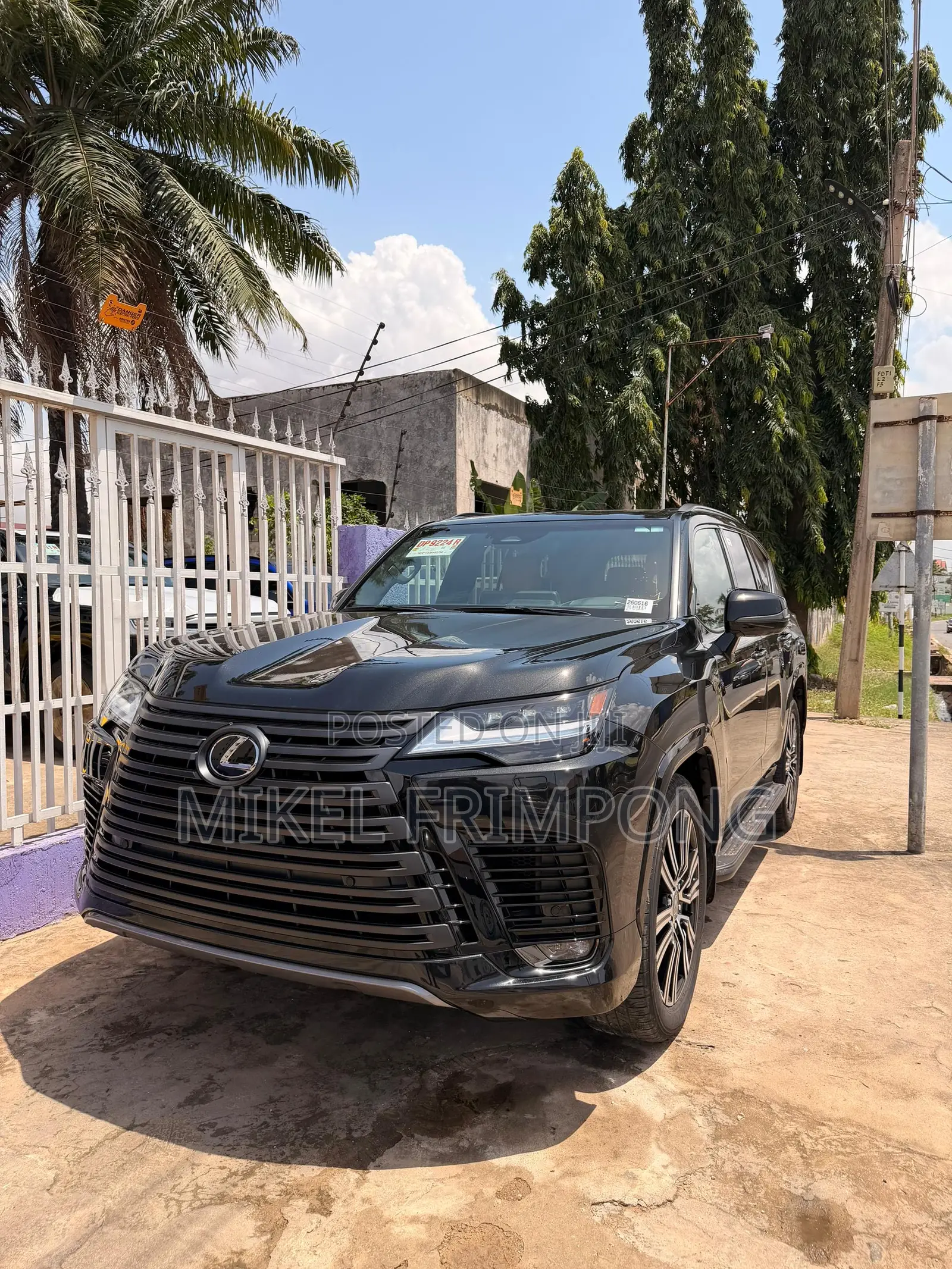 New Lexus LX 500d 2026 Black