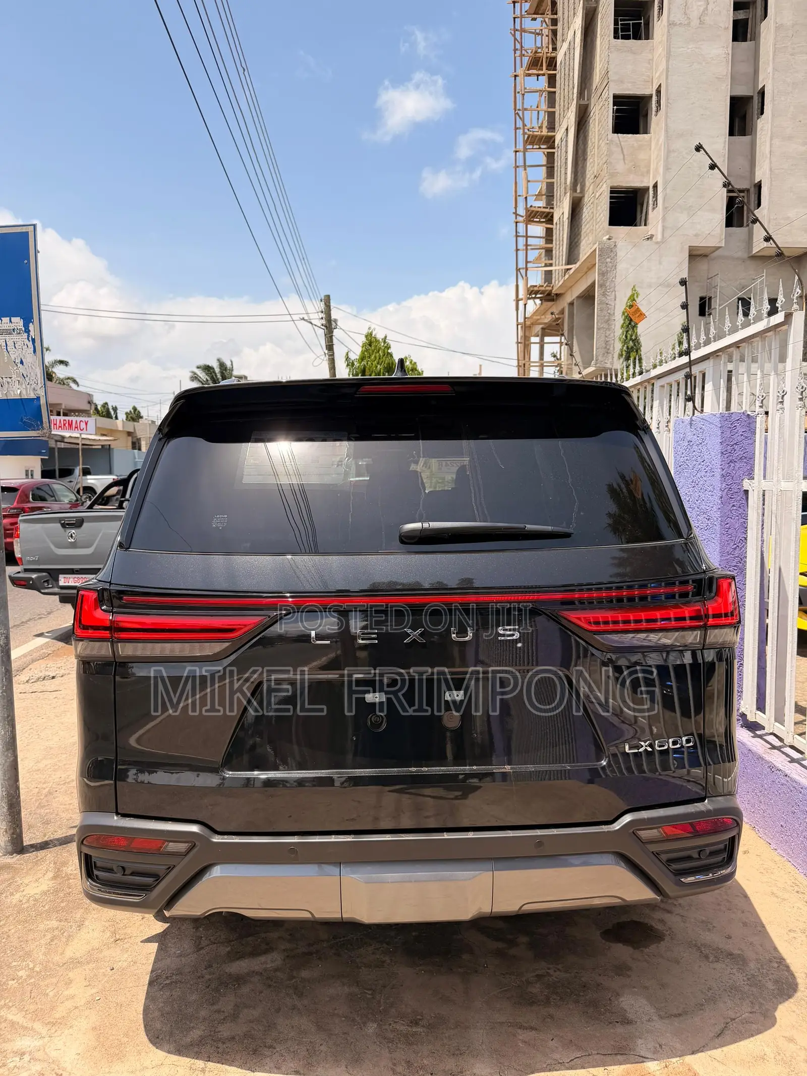 New Lexus LX 500d 2026 Black