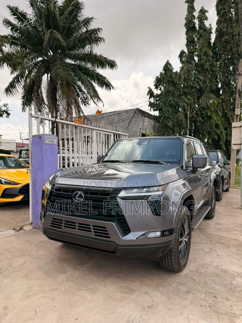 New Lexus GX 550 Premium+ 4WD 2025 Gray
