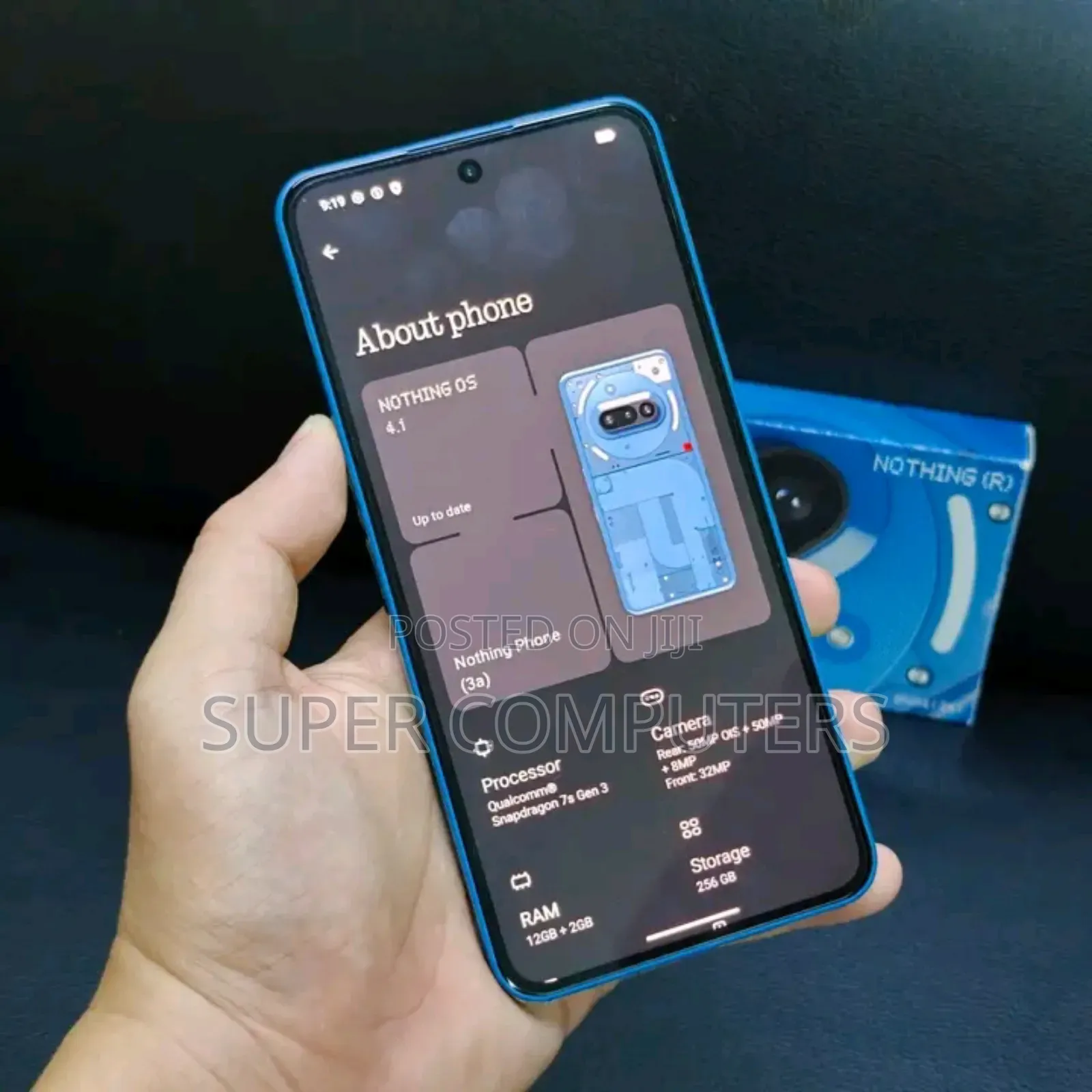 New Nothing Phone 3a 256 GB Black