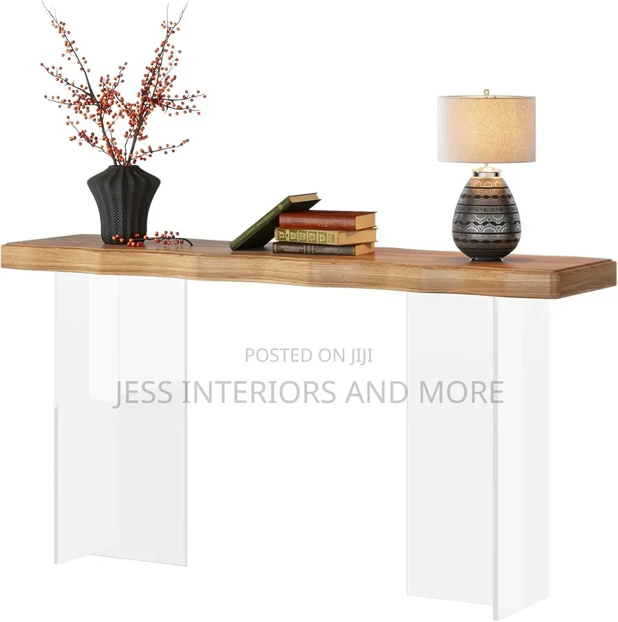 Console Table (Acrylic Legs)