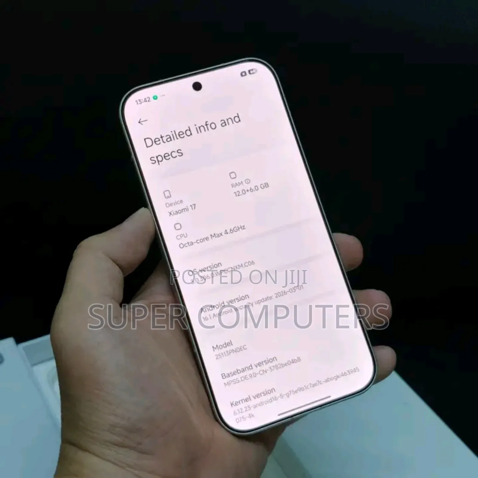 New Xiaomi 17 512 GB Gray