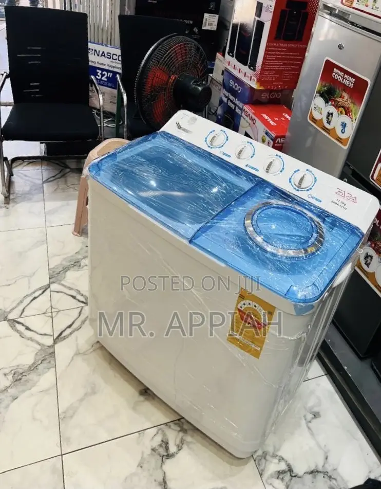 Classic Design Zara 11kg Spin Dry Transparent Lid Washing Machine 
