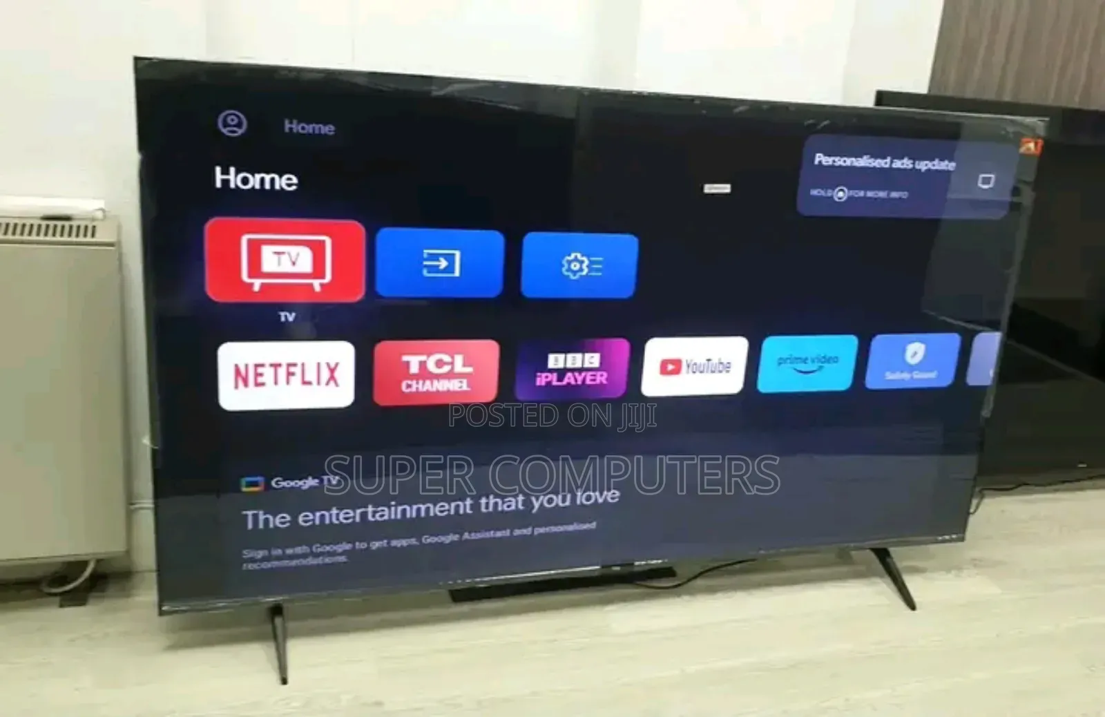 TCL 65inches Smart Tv