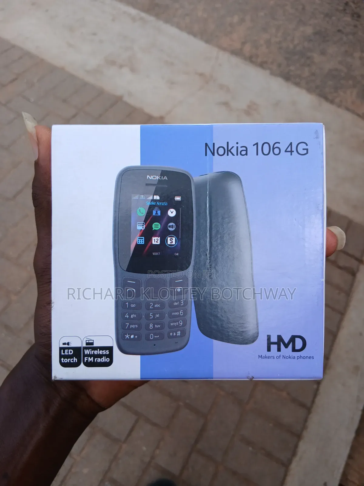 New Nokia 106 Black