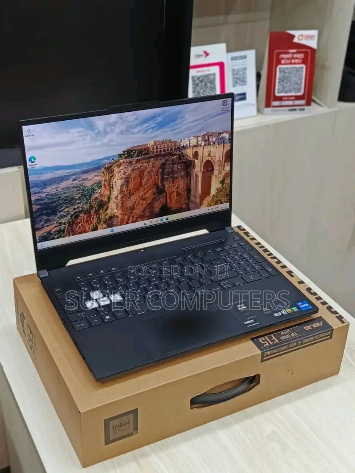 New Laptop Asus TUF Gaming A15 16GB Intel Core i7 SSD 1T