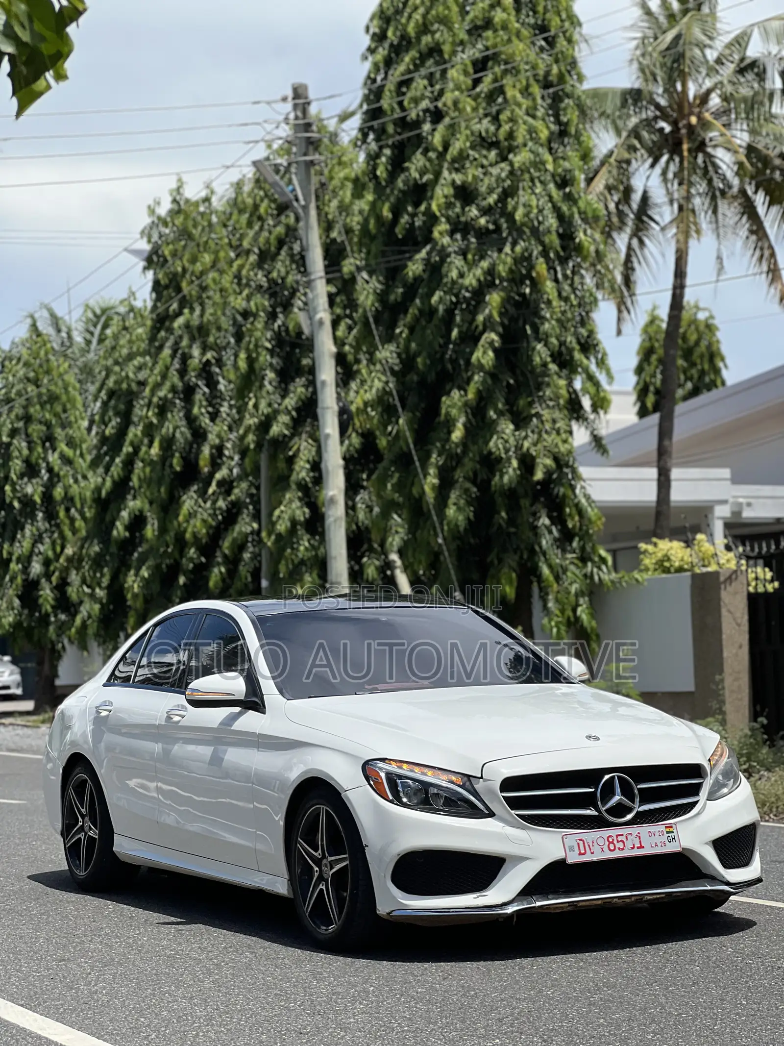 Mercedes-Benz C300 Base C300 AWD 4MATIC Sedan 2018 White