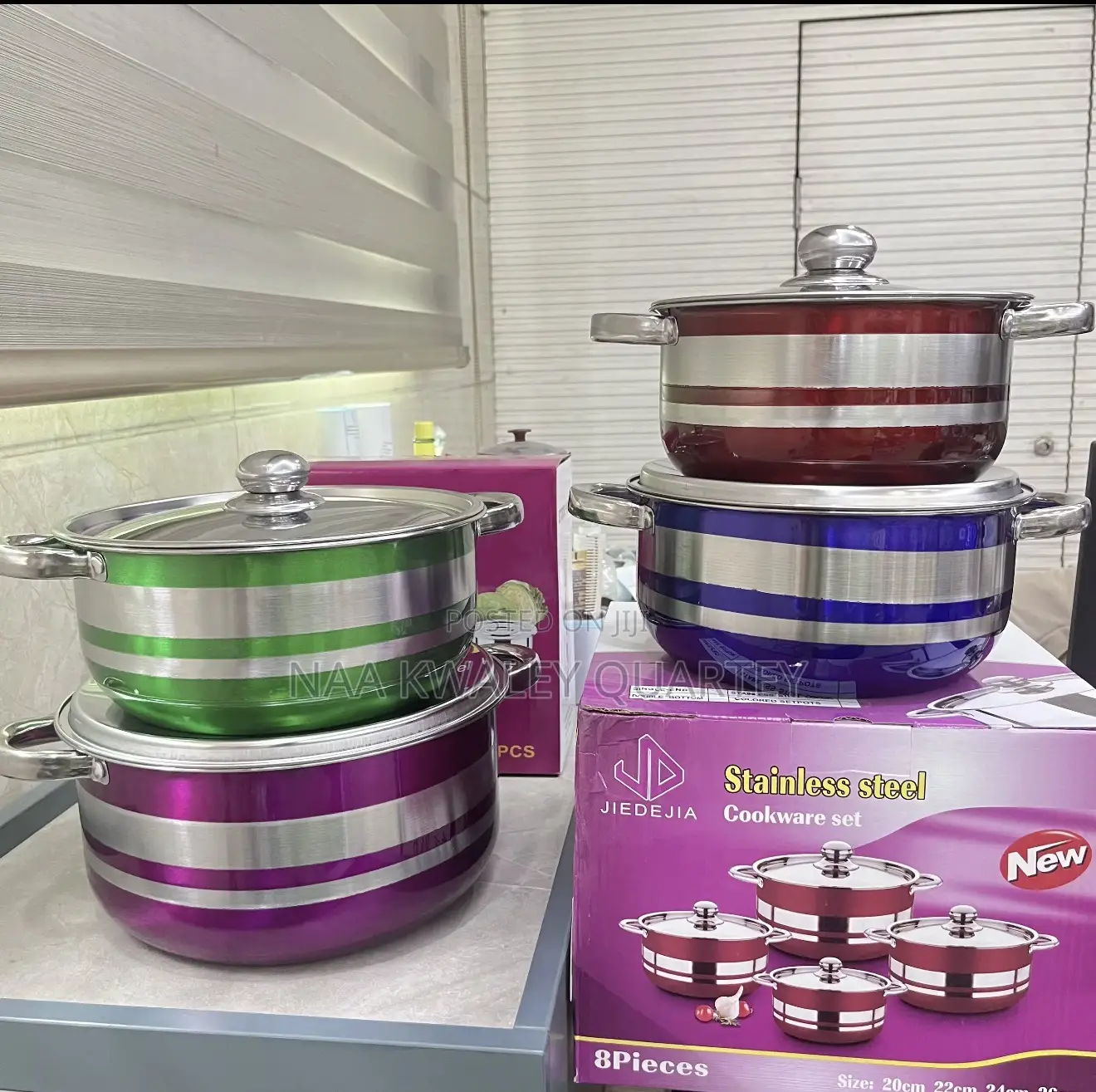 4pcs Stainless Steel Cookware