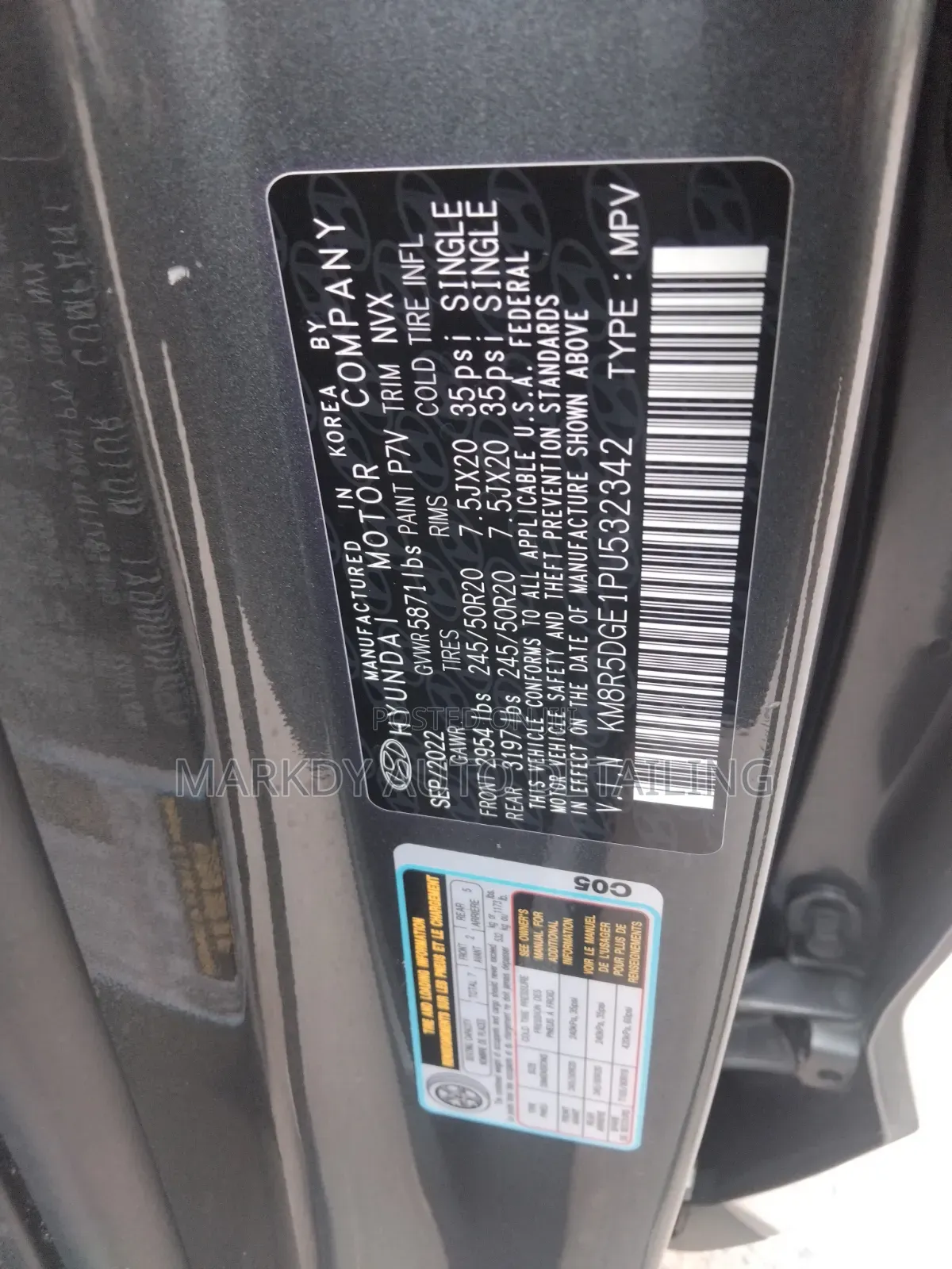 Hyundai Palisade 2022 Gray