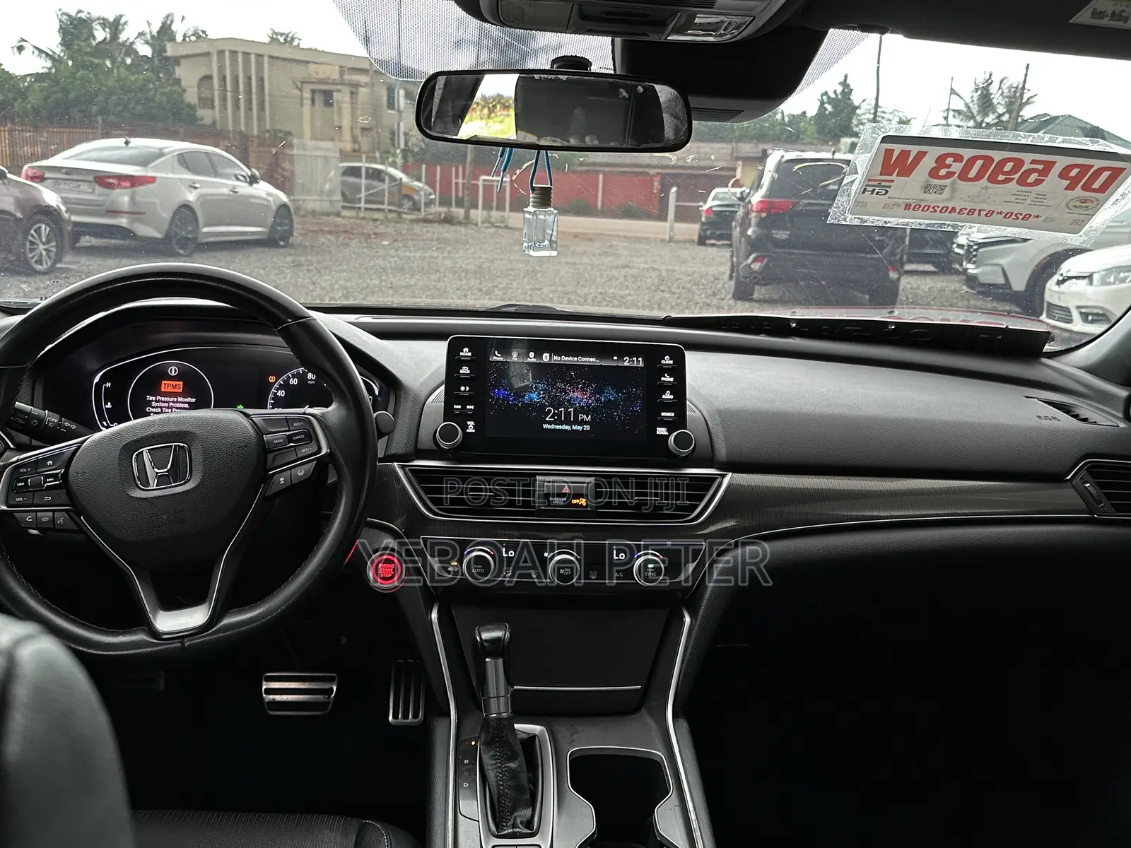 Honda Accord 2019 Black