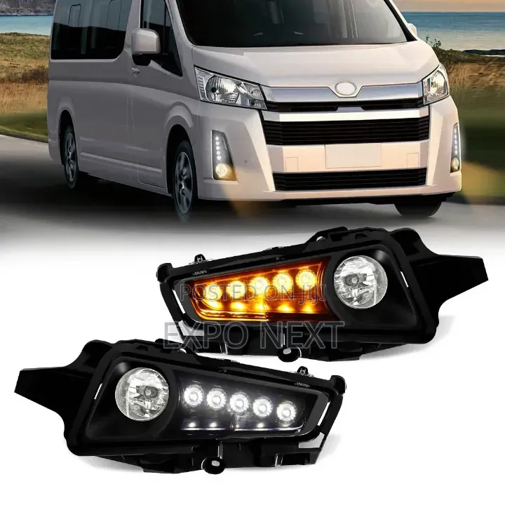 Daytime Running Lights Toyota Hiace 2019-2023 Fog Lights 2pcs Per Box