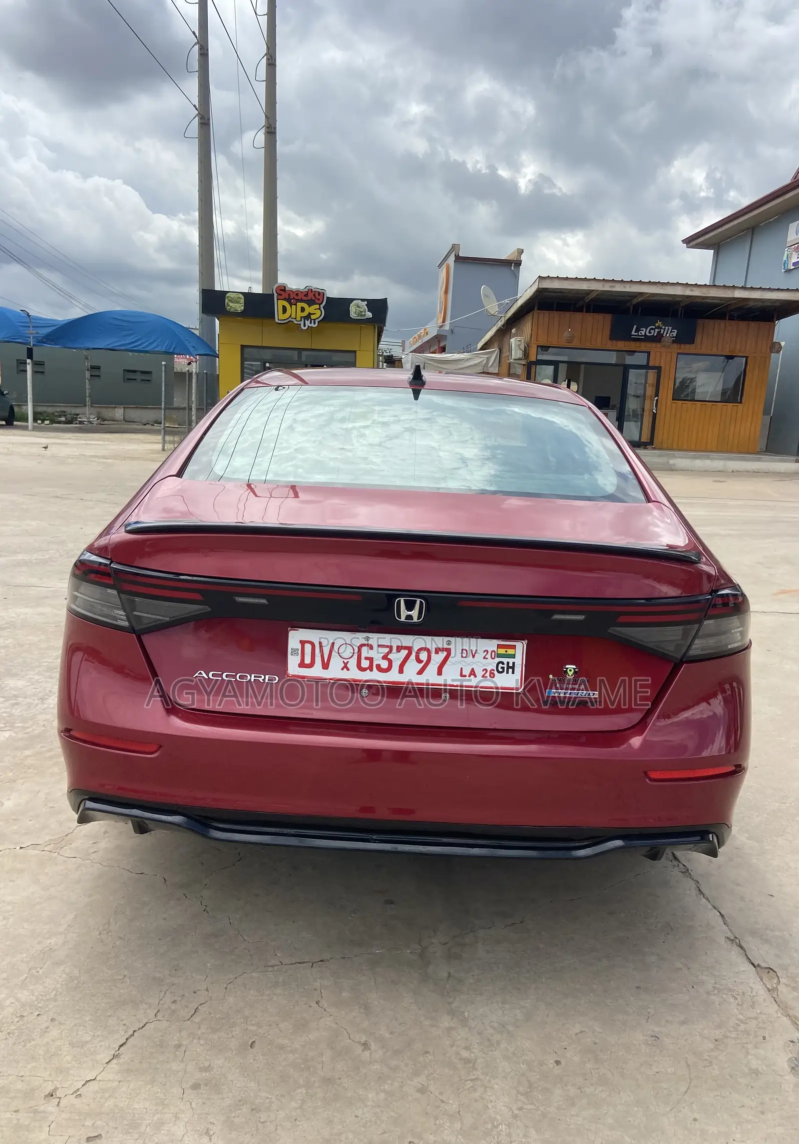 Honda Accord EX CVT 2024 Red
