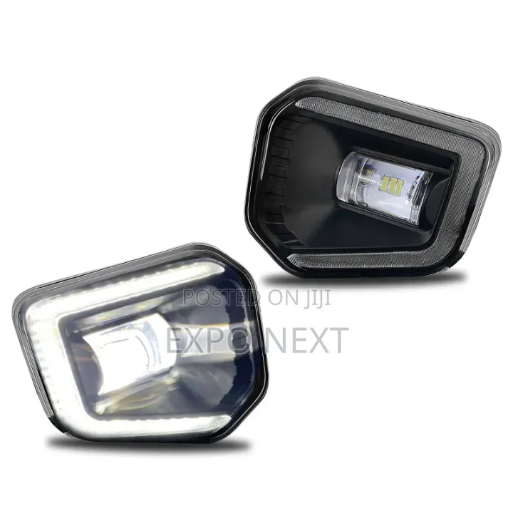 Led Fog Light Lamps Kit Cover 2016-2023 Toyota Tacoma TRD-Pro Style