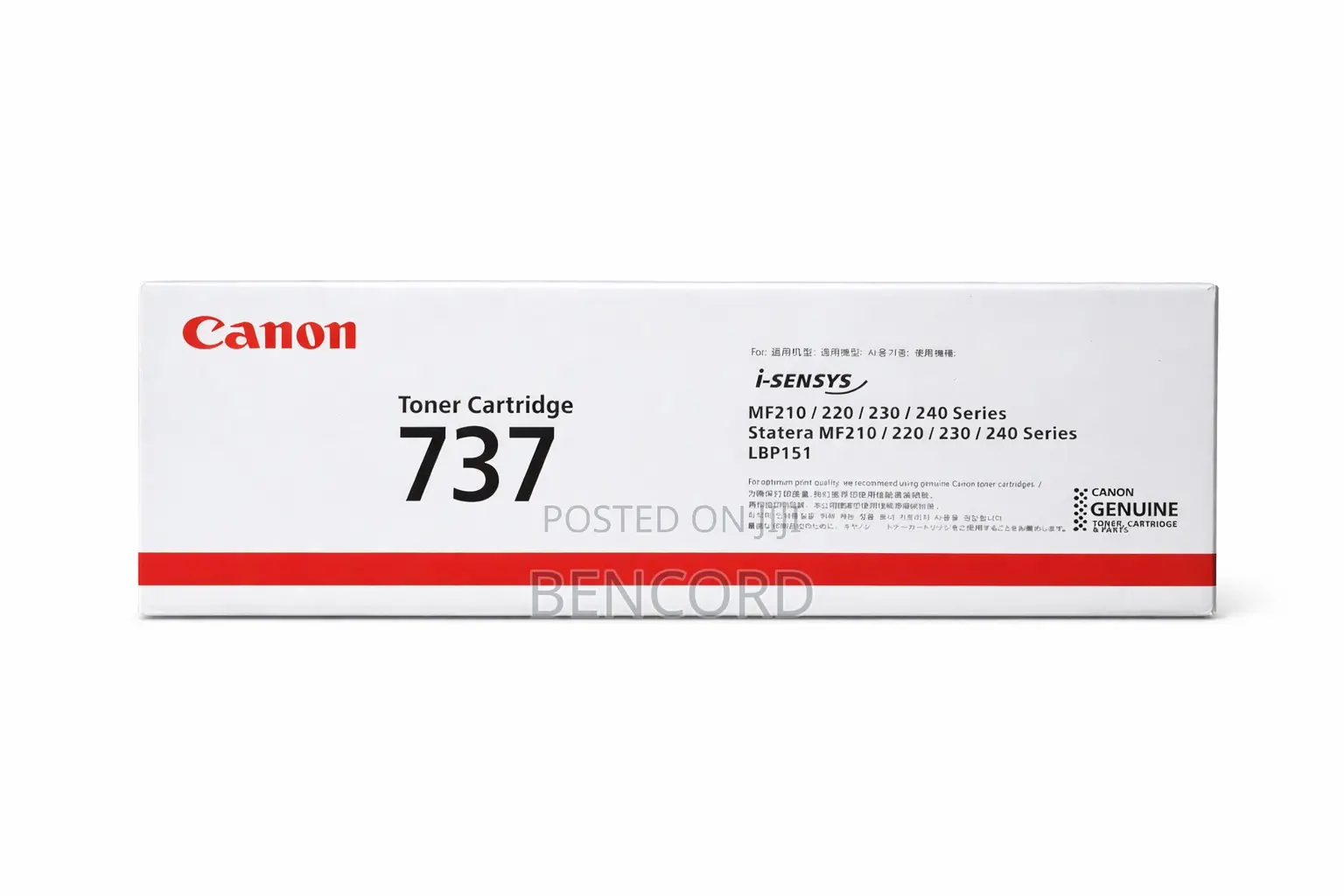 Canon 737 Toner Cartridge(Mf210)