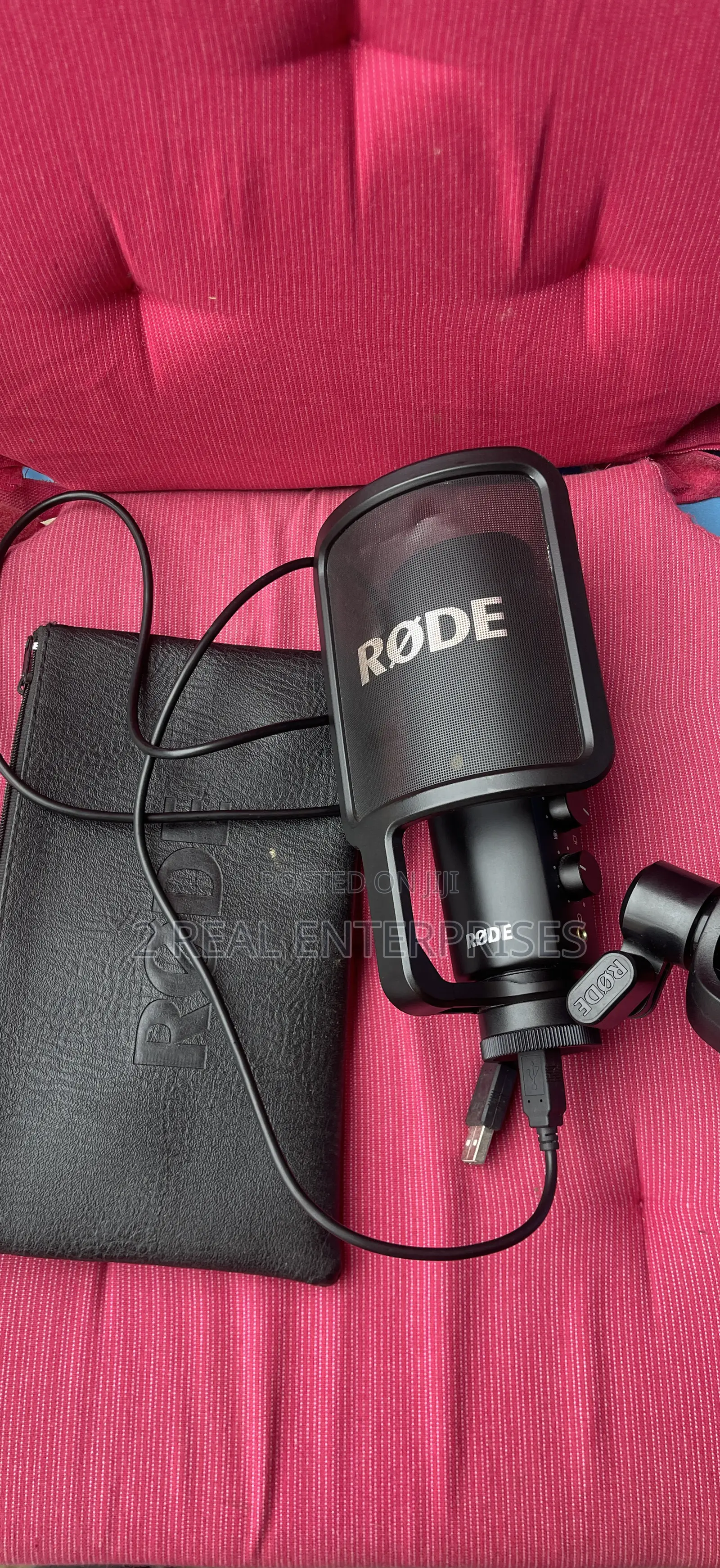 Rode Nt-Usb+ Studio-Grade Usb Condenser Microphone