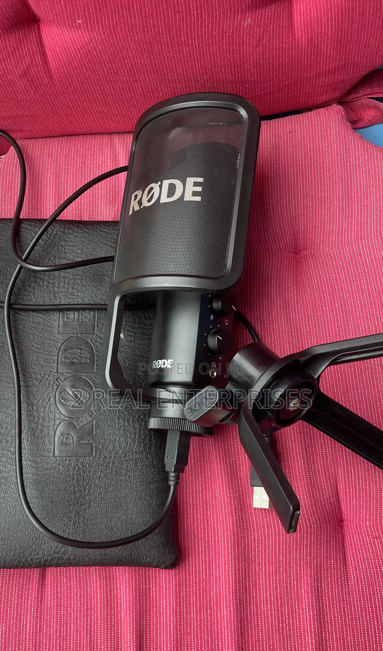 Rode Nt-Usb+ Studio-Grade Usb Condenser Microphone
