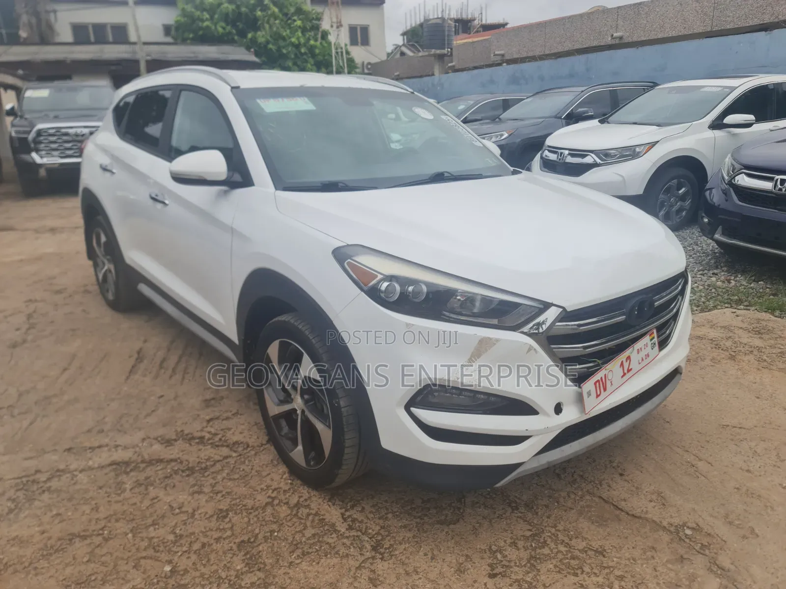 Hyundai Tucson Limited AWD 2017 White