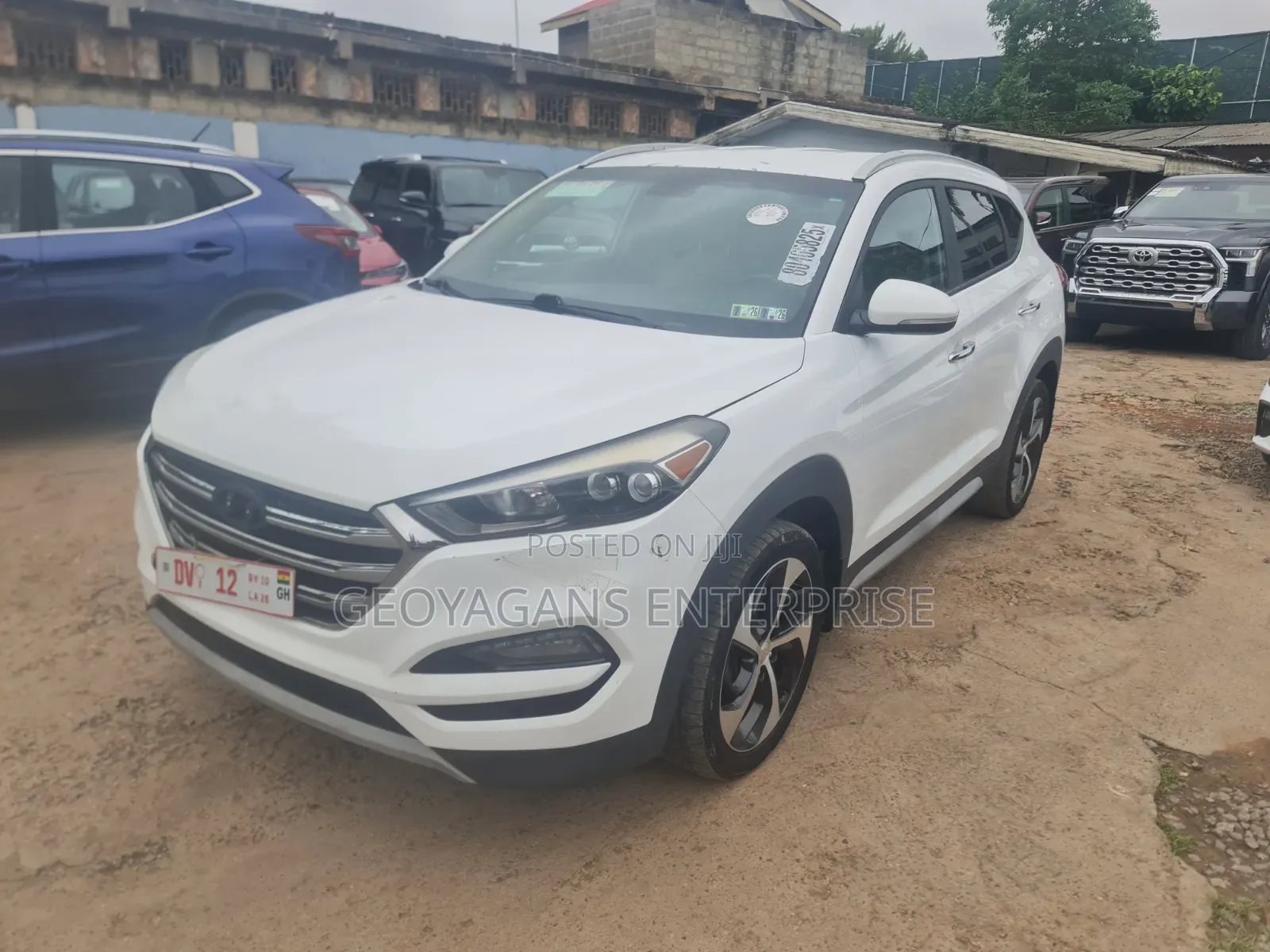 Hyundai Tucson Limited AWD 2017 White