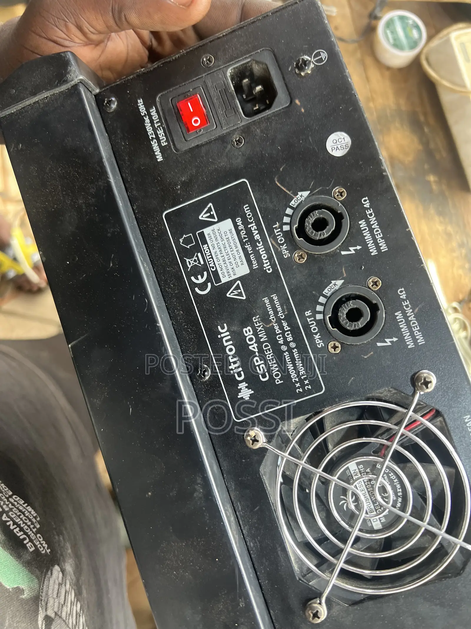Quality Powered Mixer From Uk