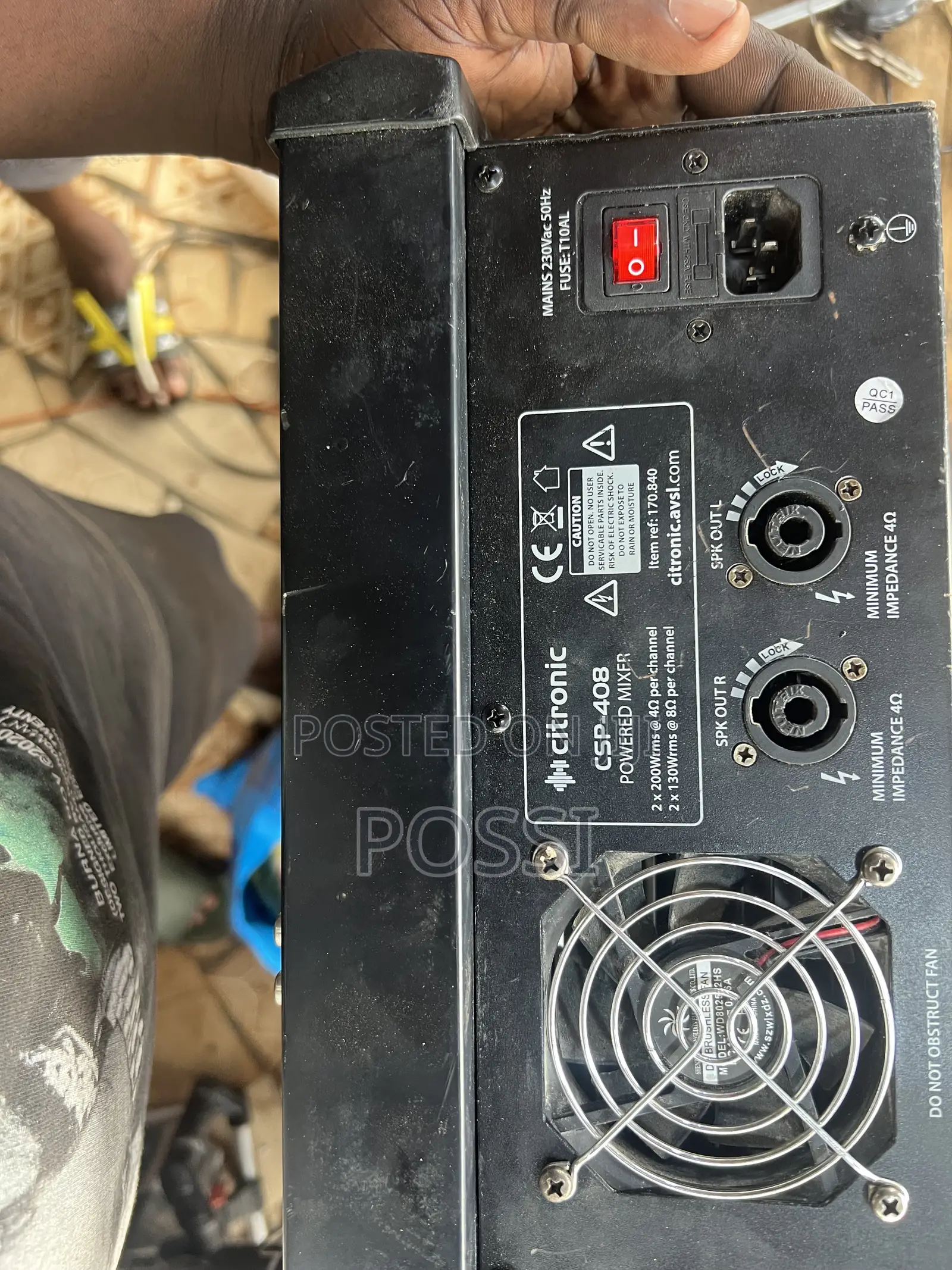 Quality Powered Mixer From Uk