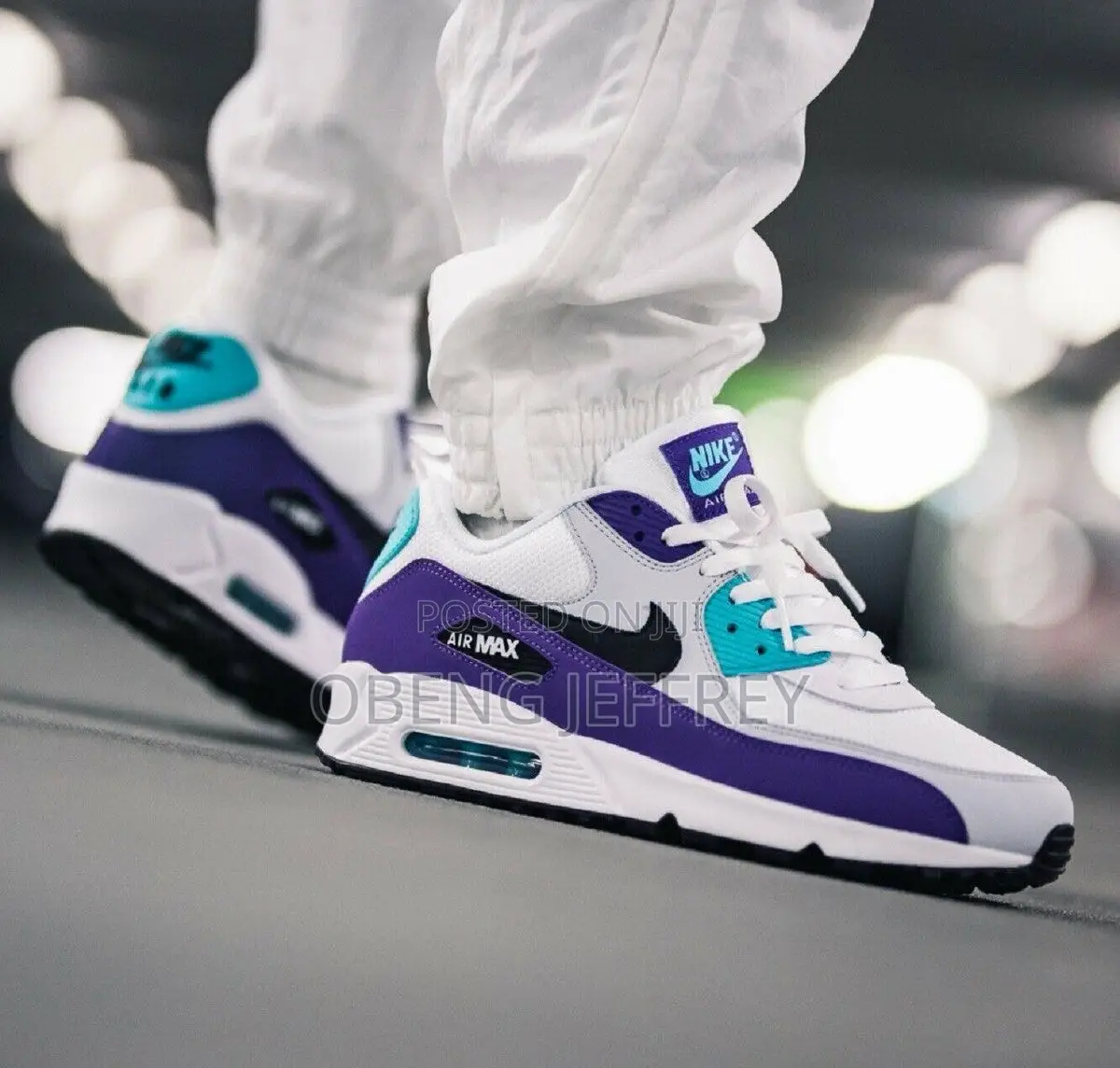 Original Airmax 90 Essential Grape, White