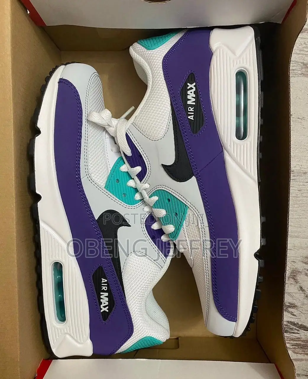 Original Airmax 90 Essential Grape, White