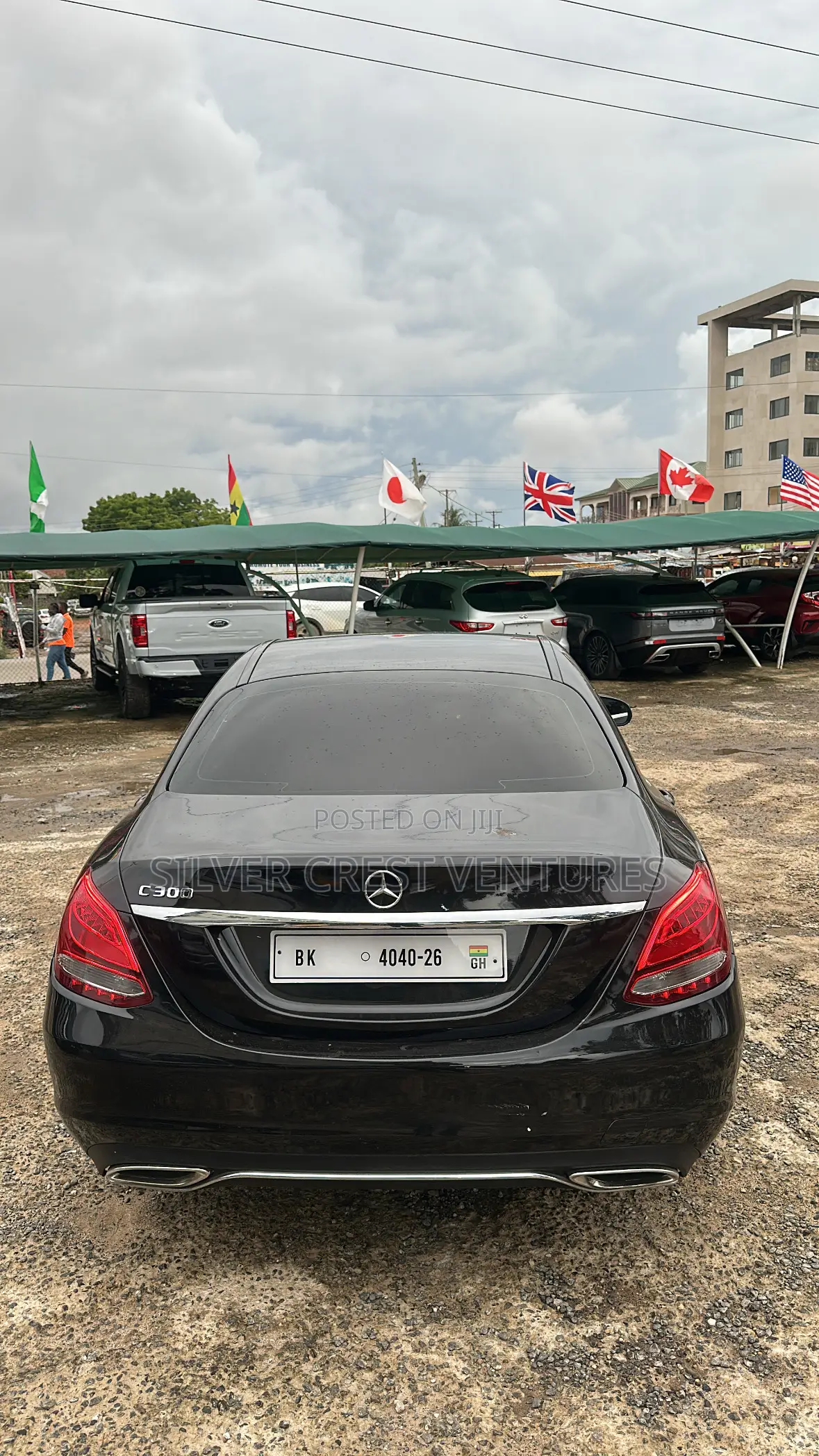 Mercedes-Benz C300 Base C300 RWD Sedan 2018 Black