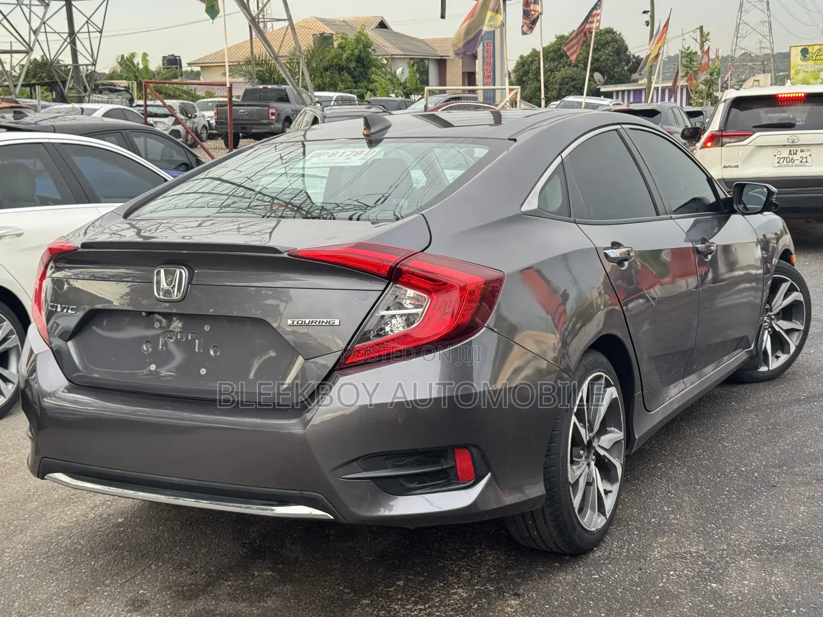 Honda Civic Touring Sedan 2019 Gray