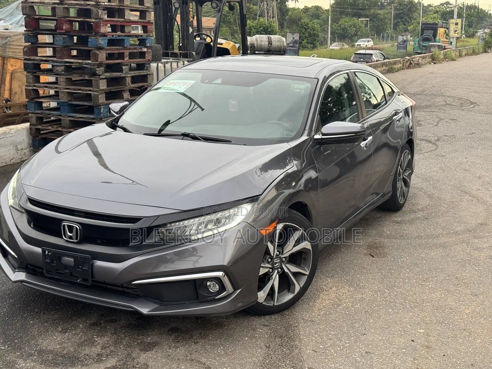 Honda Civic Touring Sedan 2019 Gray