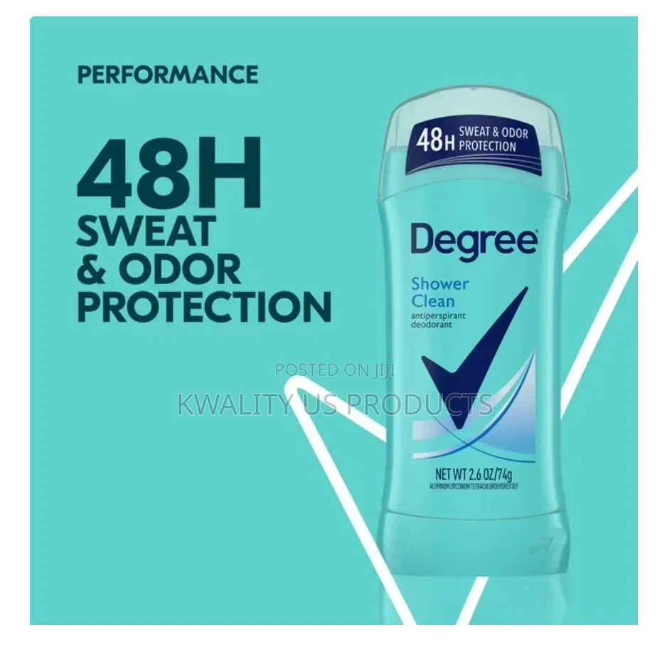 Degree Shower Clean Deodorant - 5 Pack