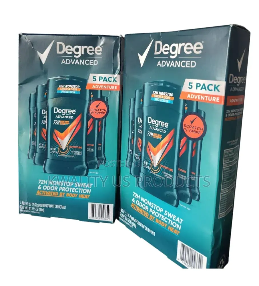 Degree Advanced Antiperspirant Deodorant - 5 Pack