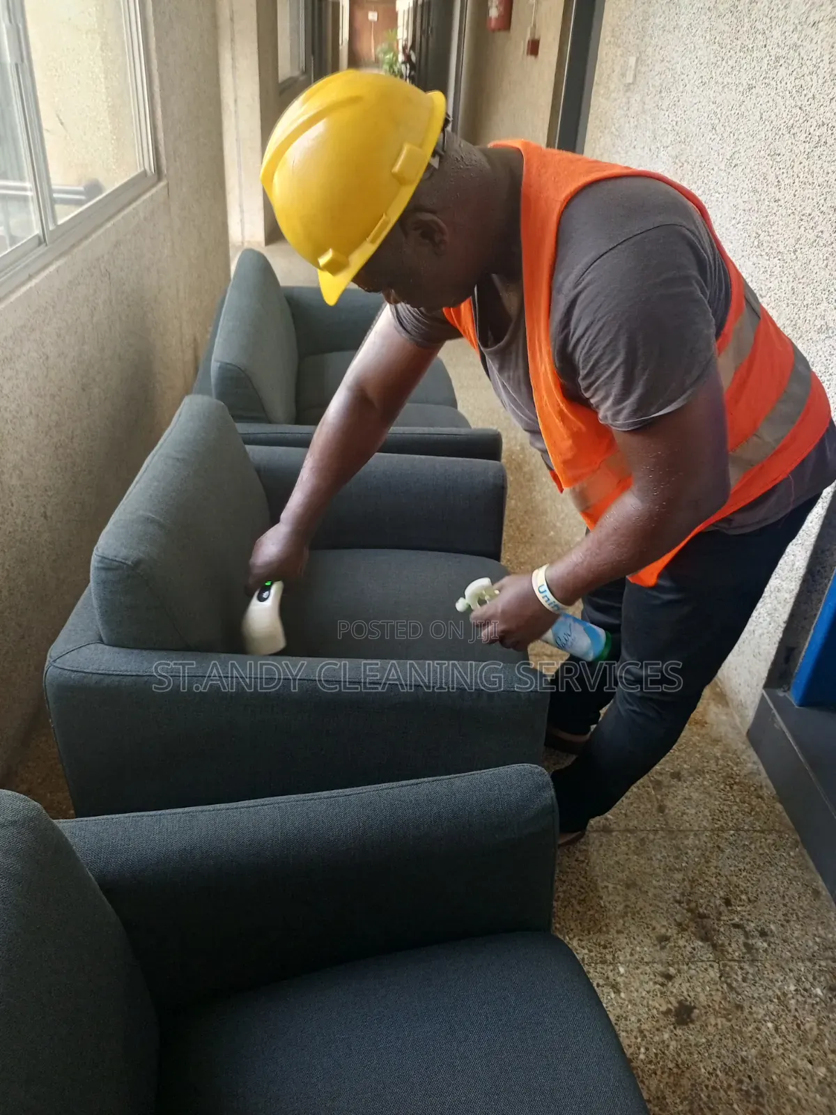 Cleaning Sofa and Polish