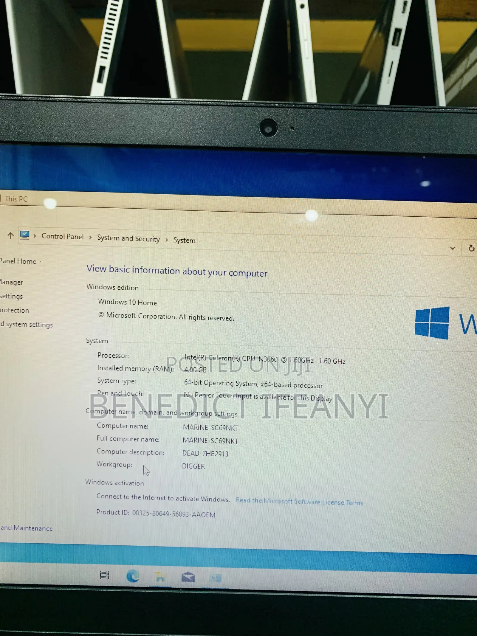 Laptop Lenovo IdeaPad 110 4GB Intel HDD 500GB