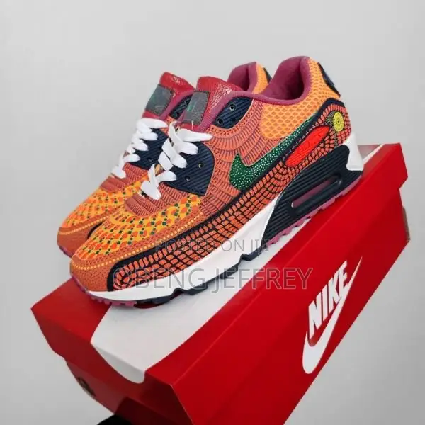 Original Airmax 90 Orange Dia De Los Meurtos