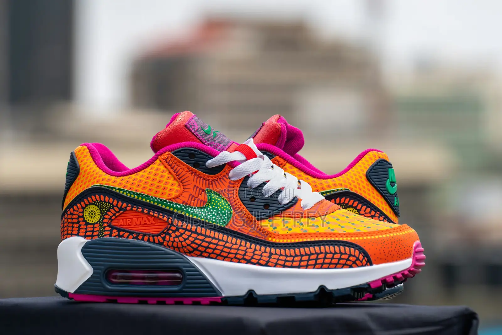 Original Airmax 90 Orange Dia De Los Meurtos