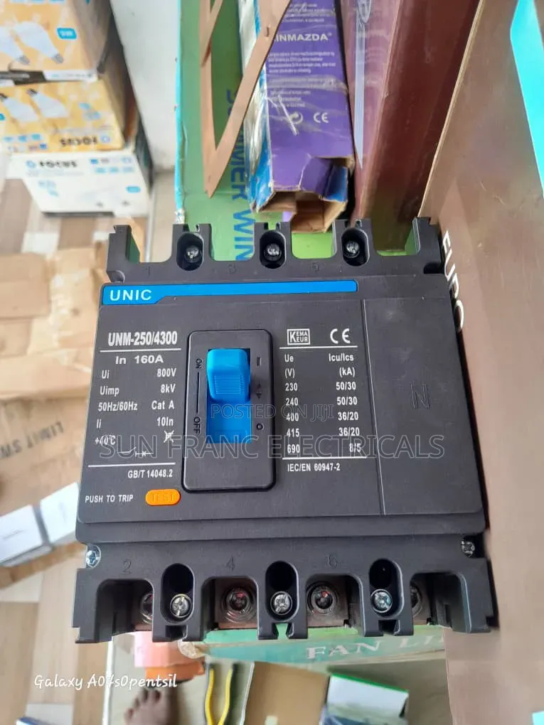 160a 4pole Industrial McCb