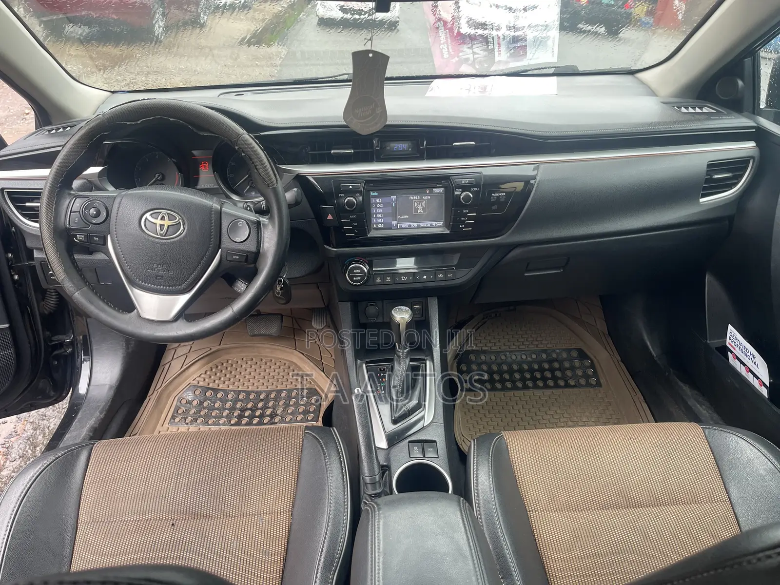 Toyota Corolla S 4dr Sedan (1.8L 4cyl CVT) 2016 Black