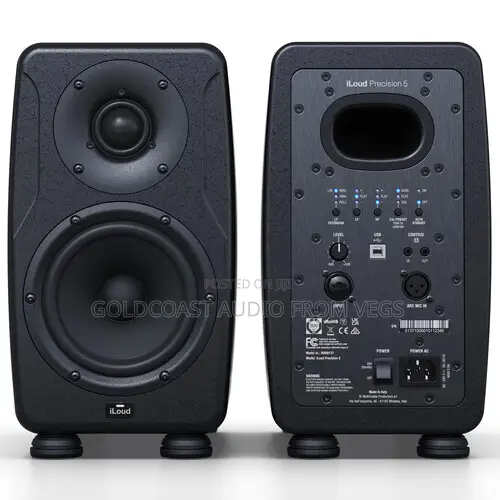 Iloud Precision 5 Active 2-Way 135w 5" Studio Monitor (Black, Single)