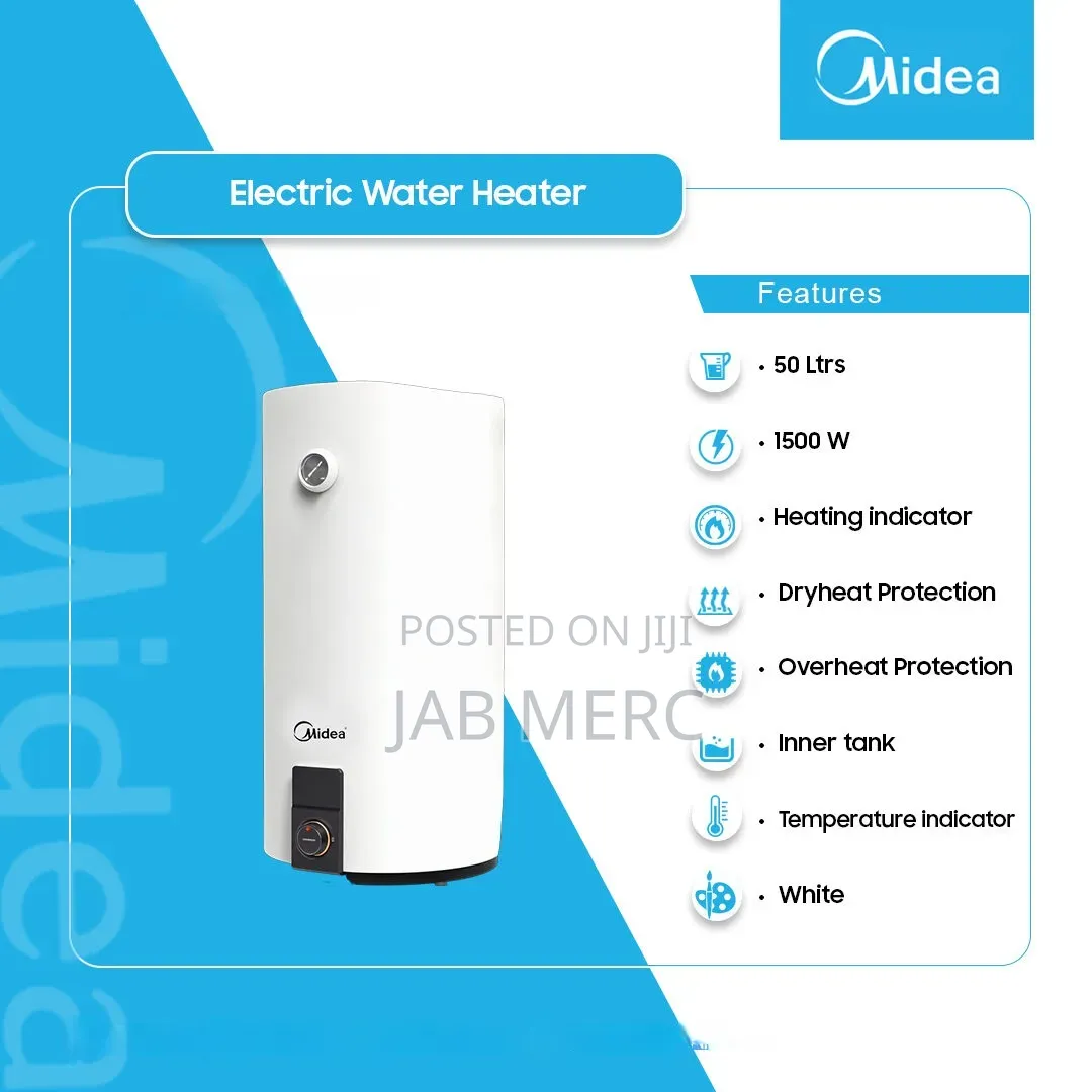 Midea 50ltrs Instant Water Heater Hot Water Every Time