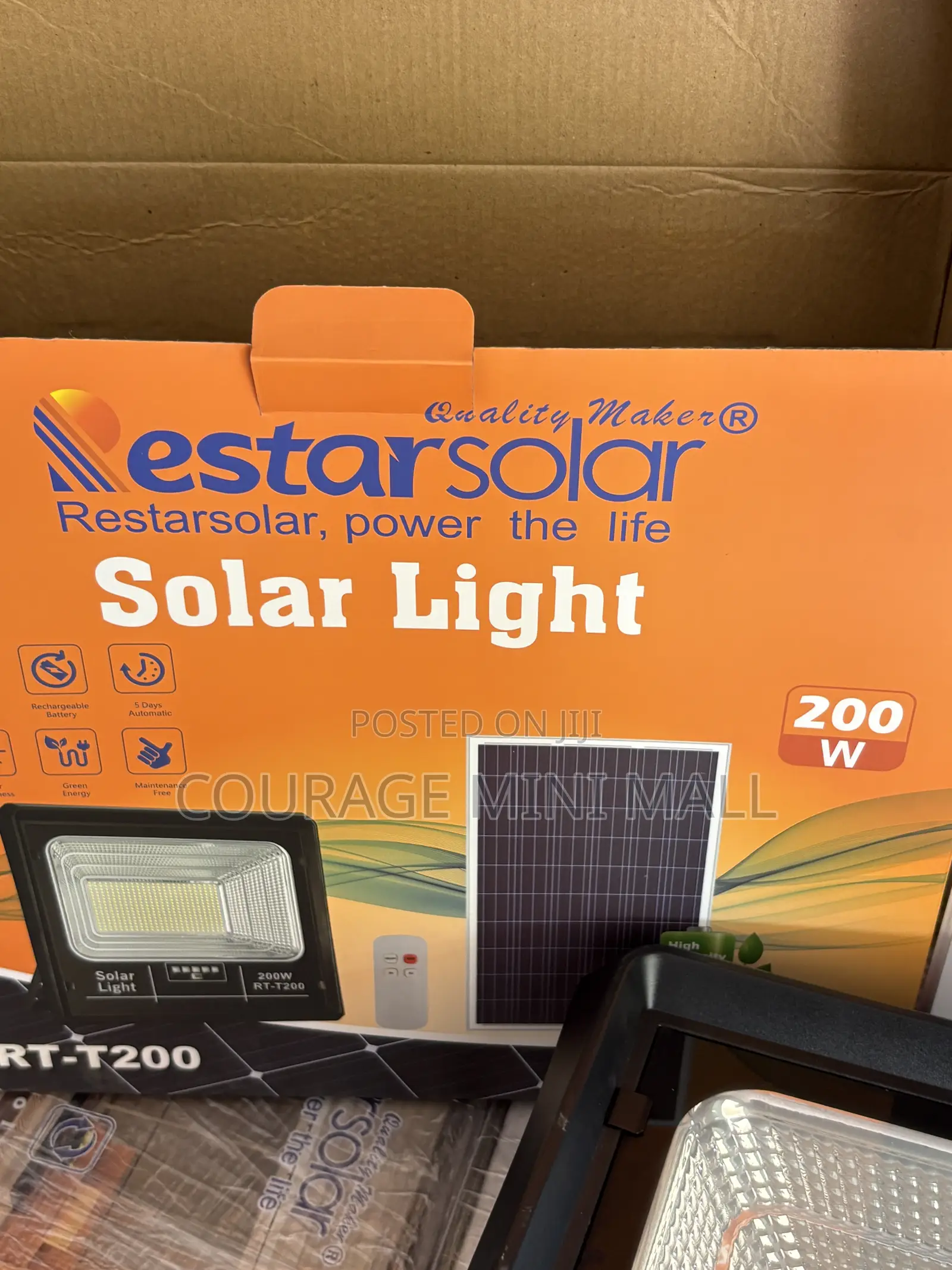 200w Restar Solar Flood Light